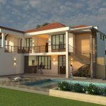 Render luces 1, Diseño casa campestre horizonte