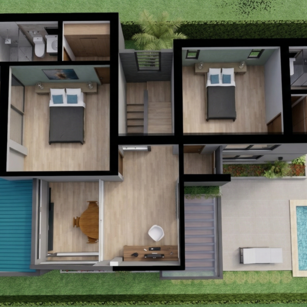 DISEÑO CASA MODERNA “LA PRADERA" - Imagen 15