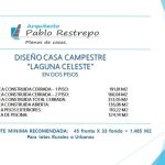 Descripción del proyecto, Diseño casa campestre laguna celeste