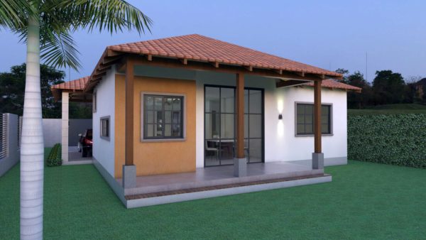 Render 3, Diseño casa campestre el edén