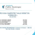 Descripción del proyecto, Diseño casa campestre valle verde