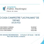 Descripción del proyecto, diseño casa campestre las palmas