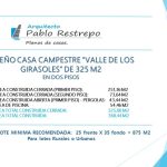 Descripción del proyecto, diseño casa campestre valle de los girasoles