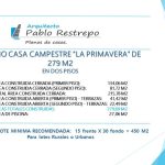 Descripción del Diseño casa campestre la primavera