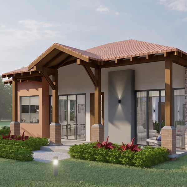 DISEÑO CASA CAMPESTRE "EL TRÉBOL" - Imagen 2