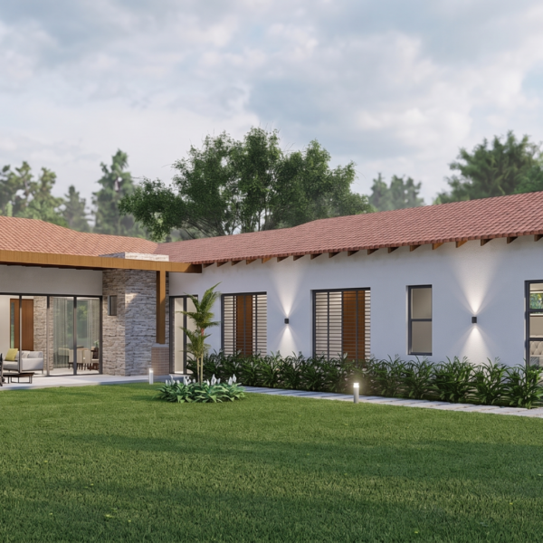 DISEÑO CASA CAMPESTRE "EL TRÉBOL" - Imagen 6