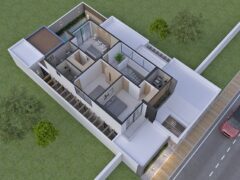 diseño casa moderna llano grande