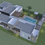 Render exterior 7, Diseño casa campestre Pasieli