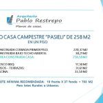 Descripción del Diseño casa campestre Pasieli