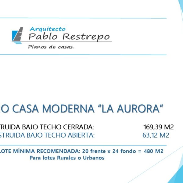DISEÑO CASA MODERNA LA AURORA - Imagen 25