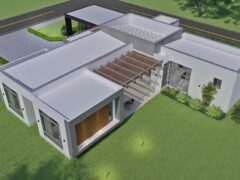 Diseño casa moderna el Nogal