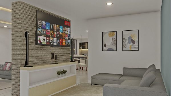 Render interior 3, Diseño casa campestre Altos de Aragón