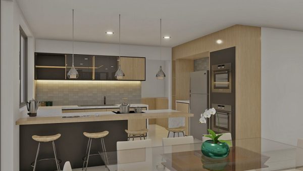 Render interior 4, Diseño casa campestre Altos de Aragón