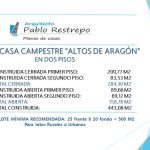 Descripción del Diseño casa campestre Altos de Aragón