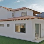 Render exterior 4, Diseño casa campestre Altos de Aragón