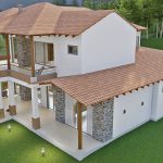 Render exterior 7, Diseño casa campestre Altos de Aragón