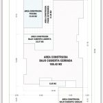 Esquema de áreas primer piso_ Diseño casa campestre moderna El Prado