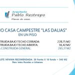 Descripción del proyecto_ Diseño casa campestre Las Dalias