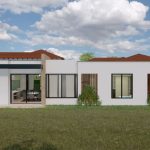 Render exterior 5_ Diseño casa campestre Las Dalias