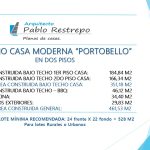 Descripción del proyecto_ Diseño casa moderna Portobello