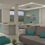 Diseño casa moderna Los Rosales Render interior 3_ Diseño casa moderna Los Rosales