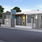 Diseño casa moderna Los Rosales Render exterior 1_ Diseño casa moderna Los Rosales