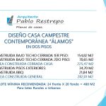 Descripción del proyecto_ Diseño casa campestre Álamos