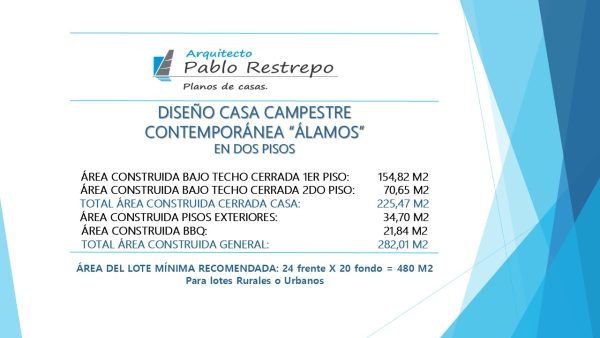 Descripción del proyecto_ Diseño casa campestre Álamos