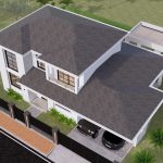 Render exterior 4_ Diseño casa campestre Álamos