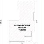 Esquema de áreas segundo piso_ Diseño casa moderna Serrania