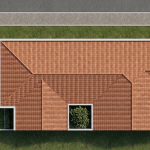 Render exterior 4_ Diseño casa pequeña El Oasis