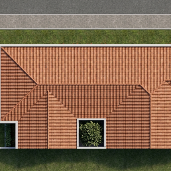 Render exterior 4_ Diseño casa pequeña El Oasis