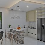 Render interior cocina 1_ Diseño casa pequeña El Oasis