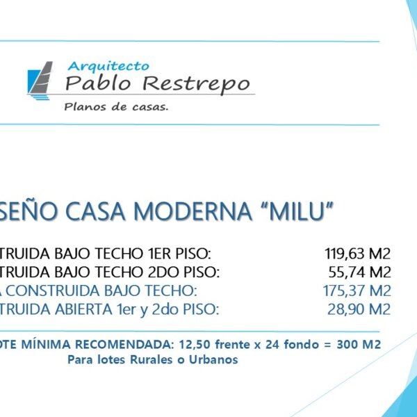 DISEÑO CASA MODERNA MILU - Imagen 22